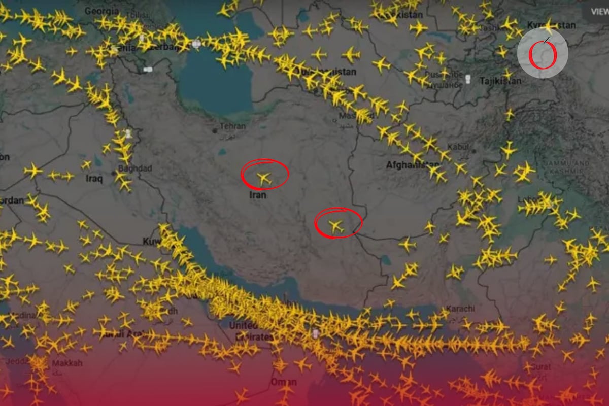 El misterioso silencio en los cielos iraníes: ¿qué oculta la sorprendente ausencia de tráfico aéreo en el espacio fronterizo?
